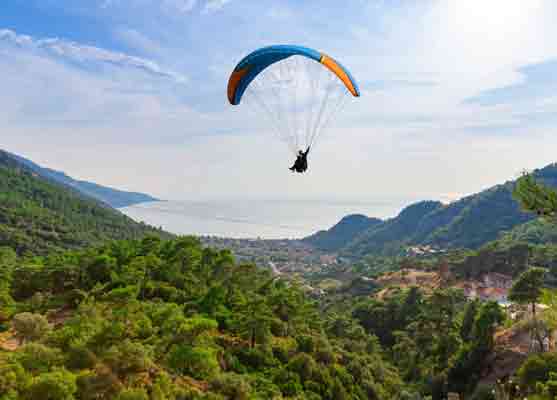 Riverside Camping Rafting and Paragliding in Manali